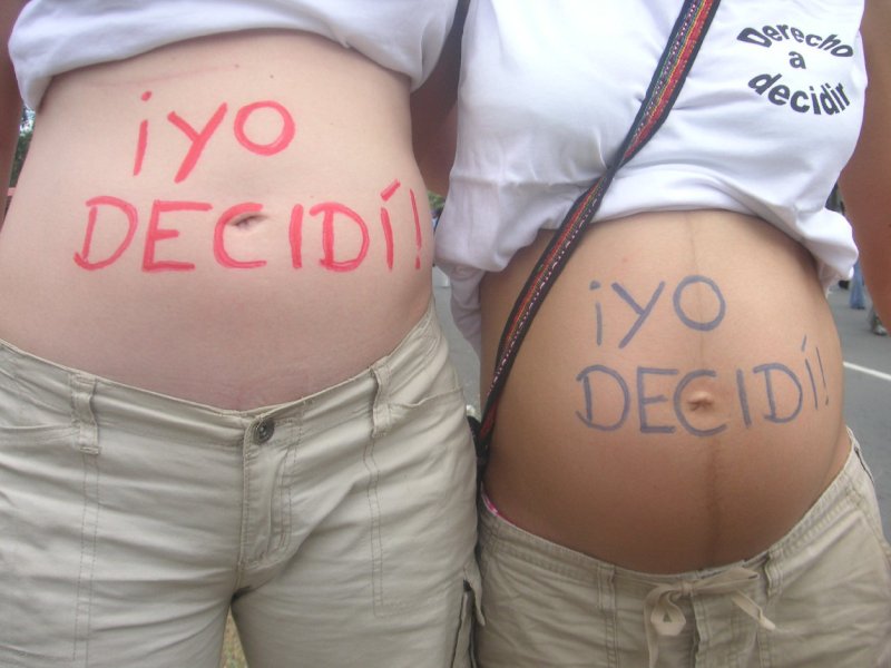 Protest gegen das völlige Abtreibungsverbot in Nicaragua / Foto: Maria Kindling