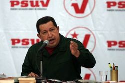 Präsident Chávez / agencia púlsar, minci.org