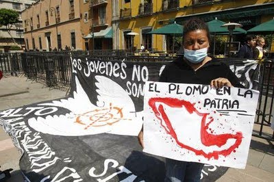 Marisela Reyes Salazar im Hungerstreik, Foto: http://nuestrashijasderegresoacasa.blogspot.com, Carlos Ramos Mamahua / La Jornada