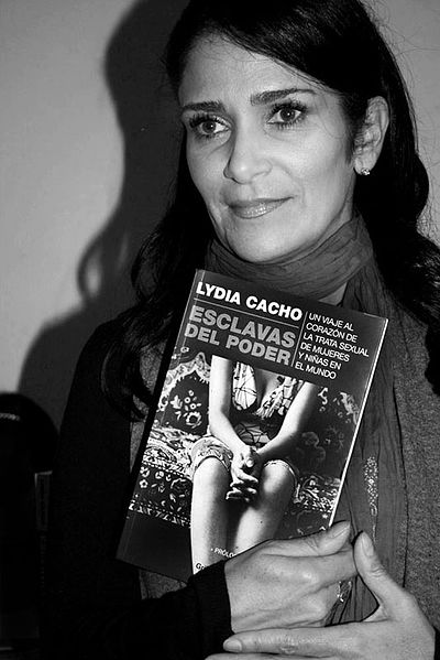 Die Journalistin Lydia Cacho / Mari Resendiz, wikipedia
