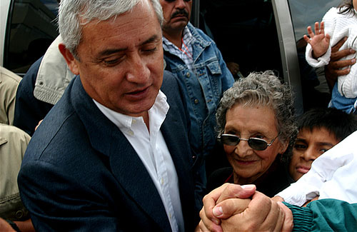 Molina beim Wahlkampf 2007