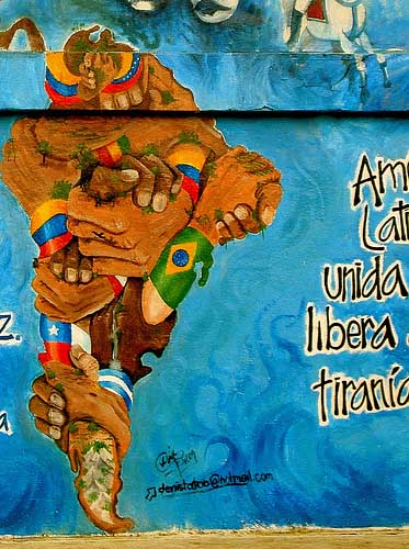 Wandbild in Venezuela / Brooke Anderson, flickr
