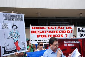 Brasilien Diktaturverbrechen Proteste-vor-dem-Obersten-Gerichtshof. Foto: Flickr/marcel-Maia