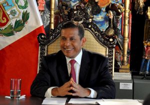 Hier schaut Präsident Humala noch recht optimistisch drein /Presidencia Peru, Flickr