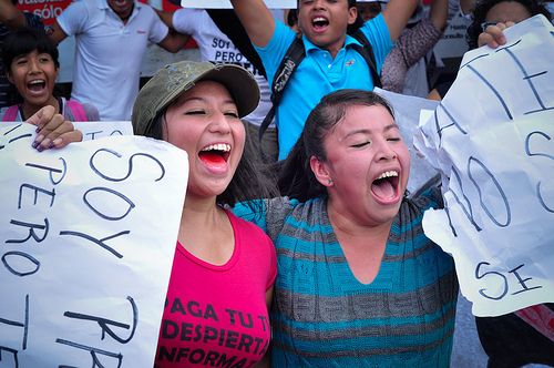 Proteste der Bewegung yosoy#132 in Cuautla (Morelos) / ixkasiopea, CC BY-NC-SA 2.0, Flickr