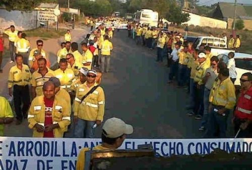 Streik in El Cerrejón / Kaosenlared