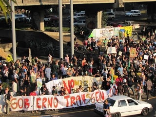 Proteste gegen Transgenicos / bloqueverde.blogspot.com