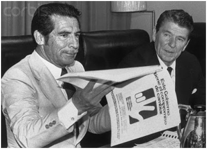 Die Reagan-Administration gewährte Montt zehn Millionen Dollar Militärhilfe. Foto: Adital