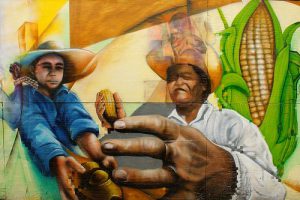 NAFTA hat die Landwirtschaft in Mexiko sehr stark verändert / Wandbild, Archivo de Proyectos, CC_BY-NC-SA_2.0, flickr