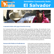 Infoblatt Community Radios El Salvador