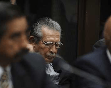 Rios Montt vor Gericht. Foto: Pulsar
