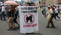 Proteste 2009 nach dem Putsch. Ob das Volk jetzt schon siegen wird? Foto: Flickr/hablaguate (CC BY-NC-ND 2.0)