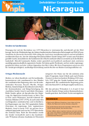 Infoblatt Nicaragua