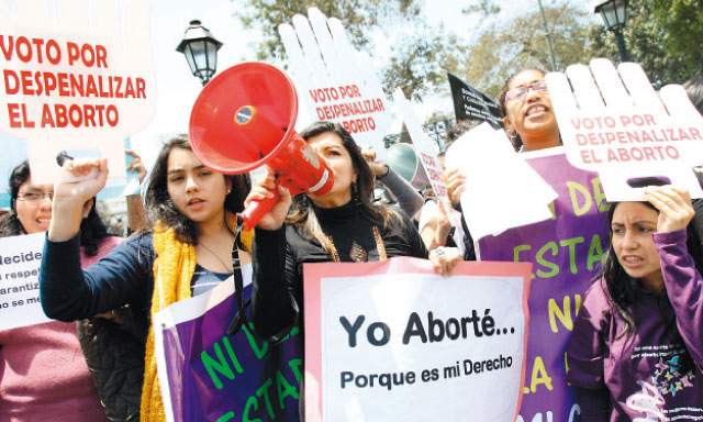 Kampagne für das Recht auf Abtreibung in Peru / Foto: agencia púlsar
