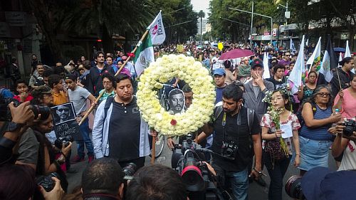 Gedenken an ermordeten Journalisten Rubén Espinoza / Foto: Eneas de Troya, CC BY 2.0, flickr