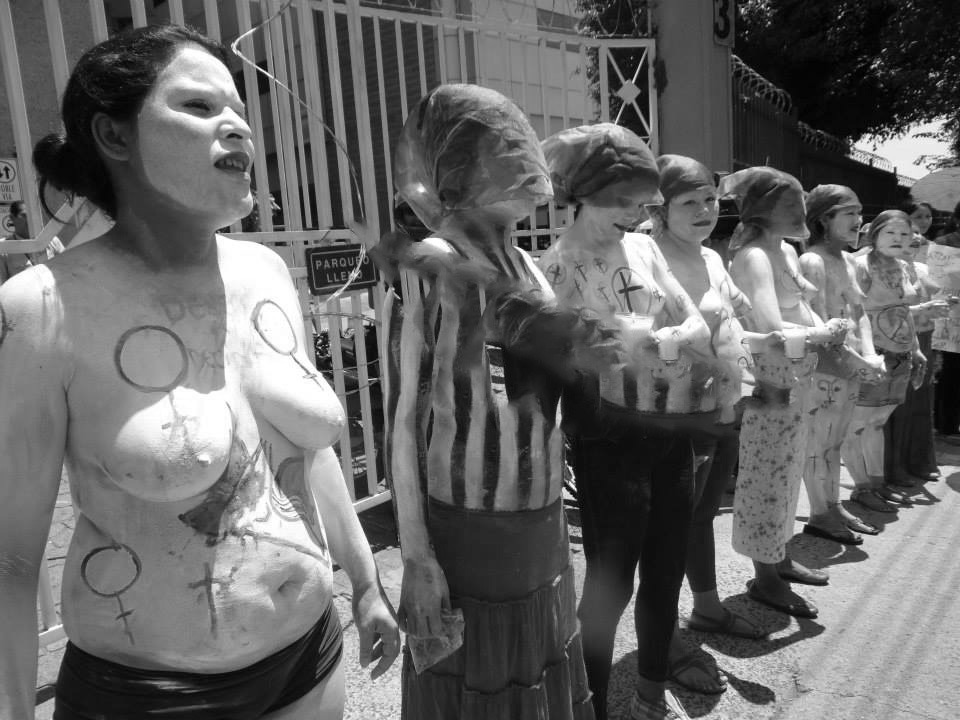 Unterstützungstage für Beatriz 2013 in El Salvador. Foto: Morena Herrera