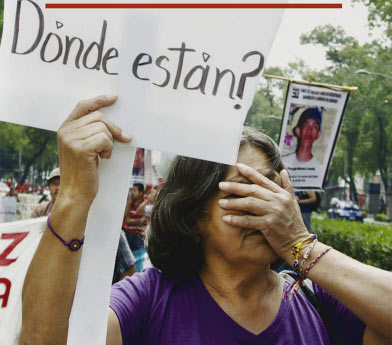 mexiko desaparecimento forçado. Foto: Adital/comitecerezo