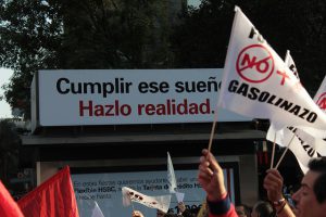 Großdemo gegen den "Gasolinazo" in Mexiko-Stadt am 9. Januar 2017. Foto: Flickr/Adrián Martínez (CC BY 2.0)
