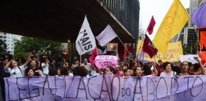 Demonstration am 8. Dezember in São Paulo für das Recht auf Abtreibung. Foto: Rovena Rosa/Agência Brasil (CC BY 3.0 BR)
