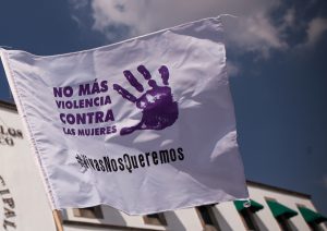 Eine Demonstration gegen Gewalt gegen Frauen in Ecatepec, Bundesstaat México. Foto: Cimac/César Martínez López
