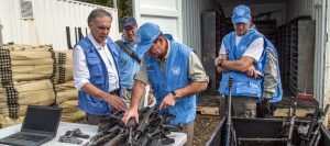 Die Waffen der FARC werden unter UN-Aufsicht gestellt. Foto: ihu-unisinos