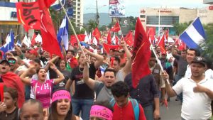 Demonstration Honduras
