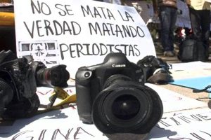 "Man tötet nicht die Wahrheit, indem man Journalisten umbringt." Foto: Colombia Informa