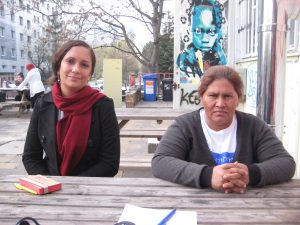 Die nicaraguanischen Aktivistinnen Mónica López Baltodano (links) und Francisca Ramírez. Foto: D. Ossami