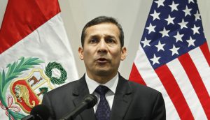Der peruanische Expräsident Ollanta Humala in besseren Zeiten. Foto: Servindi