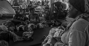 Migrant*innen in einem Auffanglager in Südmexiko. Foto: Educa Oaxaca