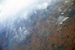 Die Brände im Amazonasgebiet vom Weltall aus. Foto: Desinformémonos/ESA/NASA–L. Parmitano