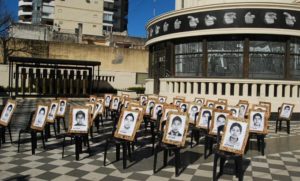 Das Museum der Erinnerung in Rosario, Argentinien erinnert auch an den  Jahrestag der  43 Verschwundenen
Foto: Desinformémonos