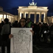 "SALUD, EDUCACIÓN, PENSIONES - PRIVATIZADOS" - protesta en Berlin 21.10.2019