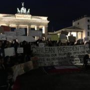 chile despertó - protesta en Berlin 21.10.2019