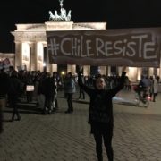 "Chile resiste" - protesta en Berlin 21.10.2019