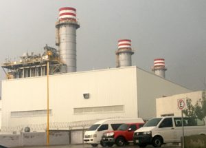 Das umstrittene Gaskraftwerk in Huexca. Foto: Markus Plate