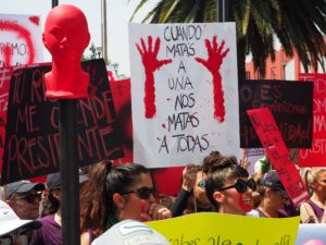 Demo gegen Gewalt an Frauen (Foto: cimacnoticias)