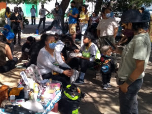 Der alternative Markt im südmexikanischen Oaxaca de Juárez wurde zum Ziel eines Polizeiübergriffes. Foto: Knut Hildebrandt