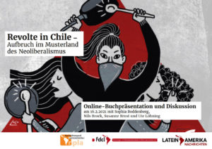 Buchcover "Revolte in Chile - Aufbruch im Musterland des Neoliberalismus", Unrast Verlag