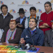 Indigene Bewegung bei Wahl in Schlüsselrolle