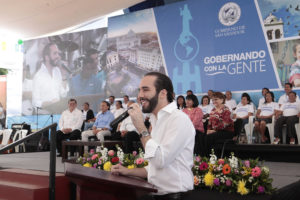 Nayib Bukele im Wahlkampf vor fünf Jahren, damals noch als Bürgermeister von San Salvador. Foto: Flickr/Presidencia El Salvador (CC0 1.0)