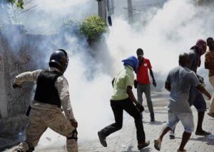 Auseinandersetzungen Haiti