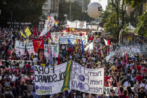 Demonstration gegen Jair Bolsonaro, hier im Mai in São Paulo / Foto: Mídia NINJA via Flickr (CC BY-NC 2.0)