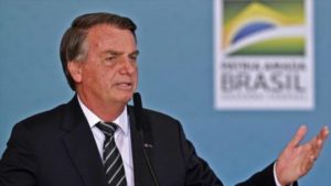 Der brasilianische Präsident Jair Bolsonaro. Screenshot: HispanTV