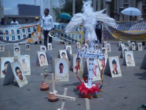 Der 30. August ist der Internationaler Tag der Opfer des Verschwindenlassens. Foto: Colombia Informa