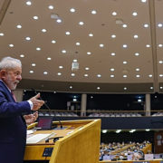 Ex-Präsident Lula spricht vor EU-Parlament