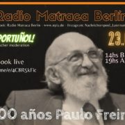 100 años de Paulo Freire – Una peregrinación libertadora de Brasil a Alemania