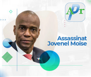 Der ermordete Präsident Haitis, Jovenel Moïse. Grafik: Alter Presse