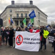 Repsol atenta contra ecosistema en costa peruana  // Colectivos de Berlín alzan la voz frente a embajada de España