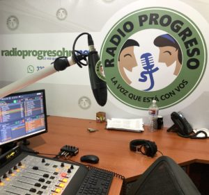Studio von Radio Progreso. Foto: Markus Plate